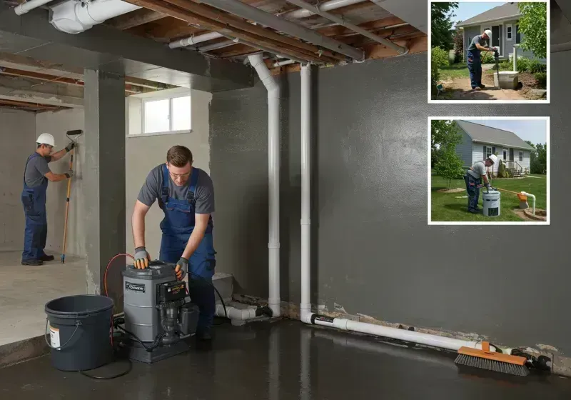 Basement Waterproofing and Flood Prevention process in Huntley, IL